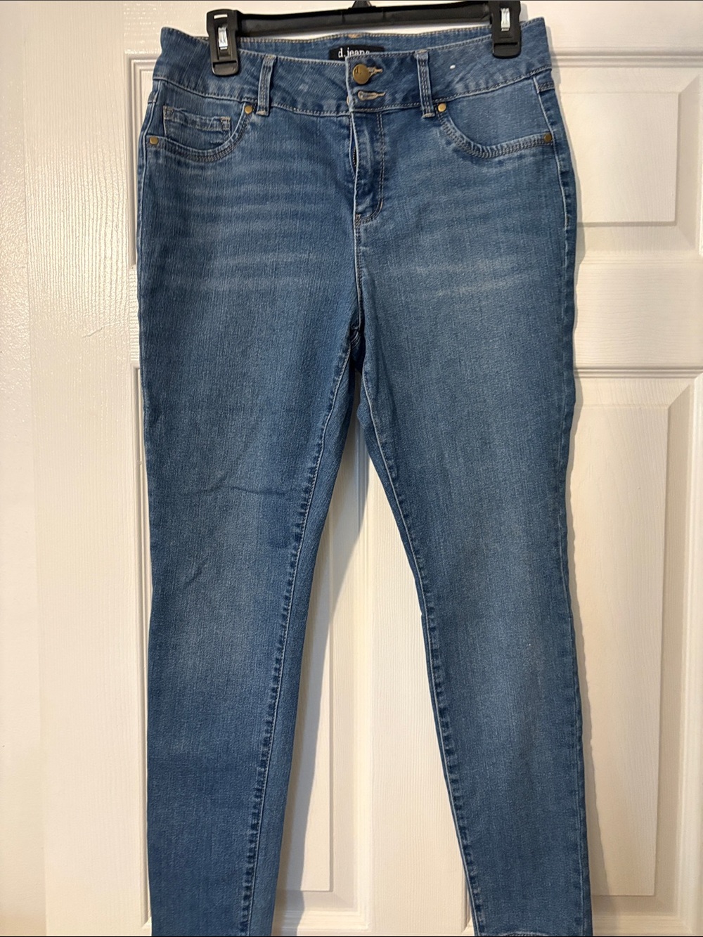 d. jeans Women’s Skinny Jeans - Blue Wash